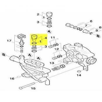 Accessoire Bouchon et Joint pour Nettoyeur Haute-Pression 41320110