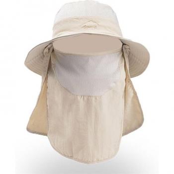 Sommer‑Sonnenschutz‑Helm für Hütte und Garten – Breite Krempe FPJMZ147