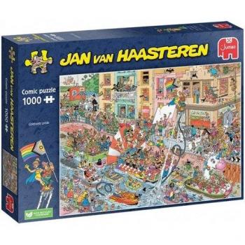 Celebrate Pride! Puzzle 1000 Teil, Jan van Haasteren – JUMBO SPIELE