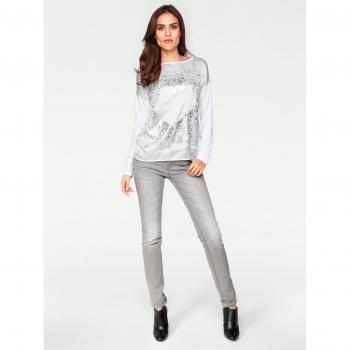 Chemise oversize scintillante – Rick Cardona – Blanc 40