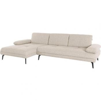 ANDAS Stenlille L-Form Ecksofa, inklusive Armteilverstellung