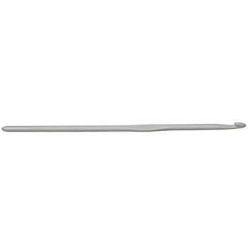 15cm Grey Aluminium Crochet Hook by KnitPro