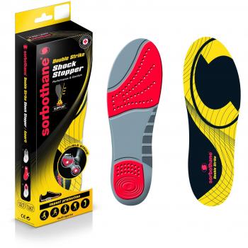Double Strike Sorbothane Shock Absorbing Insoles
