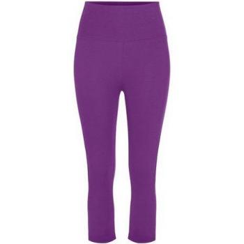 Lascana Leggings de Ciruela Estilo Urbano