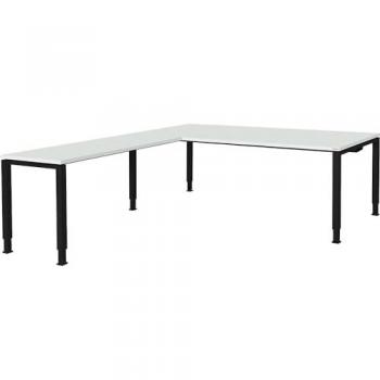 MAUSER Versatile Desk with Angled Extension