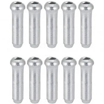 Tapa Protectora para Extremos de Cable Bicicleta 2 mm – Casquillo de Aluminio (20 piezas)