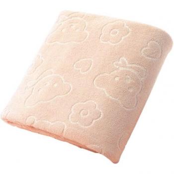 Serviette lavable ours 70*140 cm pour salle de bain