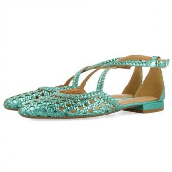Gioseppo Leskovic Ballet Pump, Aquamarine, UK 5.5, Womens Footwear