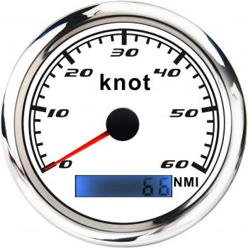 85mm Digital Speedometer 0-60 Knots for Truck Boat Car