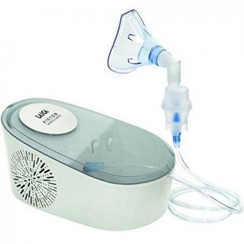 Laica Nebuliseur Portable NE2012 Blanc avec Pistolet à Gaz