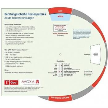 Beratungsscheibe Lamping – Homöopathische Hautlösung