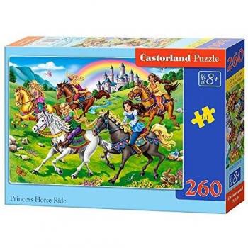 Castorland Puzzle 260 pezzi Princess Horse Ride