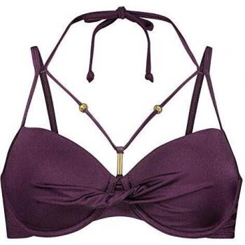 Préformé Tribal Twist Haut de Bikini à armatures violet D95
