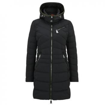 Gil Bret Damen Steppjacke mit abnehmbarer Kapuze, dunkelblau, Größe 42