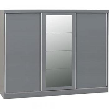 Seconique Nevada 3 Door Sliding Wardrobe