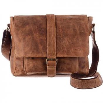Brown Greenland Montenegro Leather Backpack – 27 cm