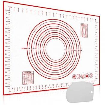 Impasto Tappetino Silicone 70x50 cm con Taglia Integrata