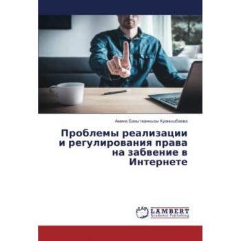 Проблемы реализации и регулирования права на забвение в Интернете: DE