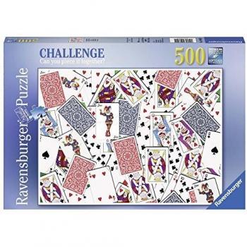 Puzzle Ravensburger 14800 500 Pezzi Carte