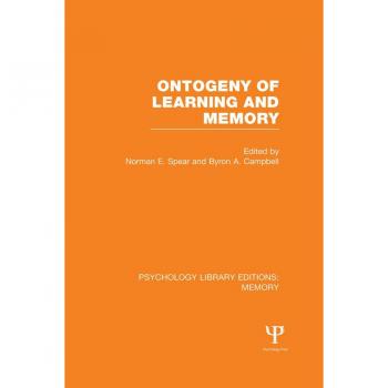 Vitalsource Technologies, Inc. Ontogeny Of Learning And Memory (ple: Memory)