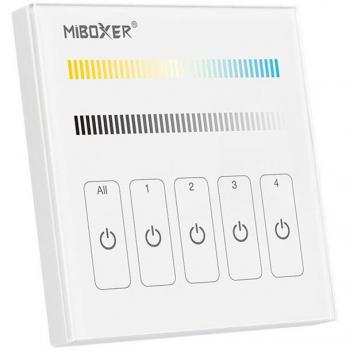 Controlador DALI panel táctil CCT 4 zonas