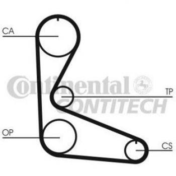 CONTINENTAL Zahnriemen CTAM für FIAT und LANCIA