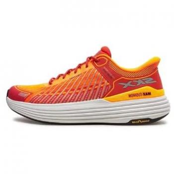 Sneakers Skechers Nitevizn Orange‑Jaune – Max Cushion Suspension
