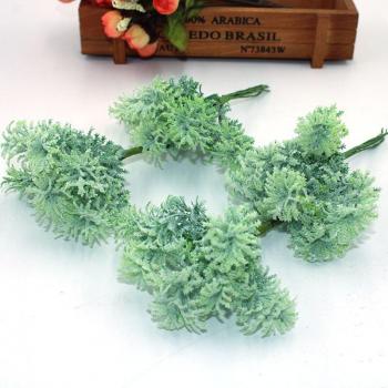 6-Piece Synthetic Plant Decoration Wedding Wreath Home Decor DIY Gift Box Set