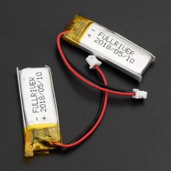 High Energy Density 3.7V 130mAh Li-Po Battery