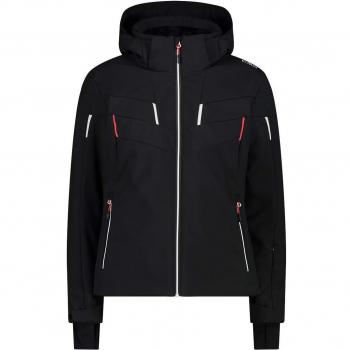 CMP Women's Black Winter Coat with High-Loft