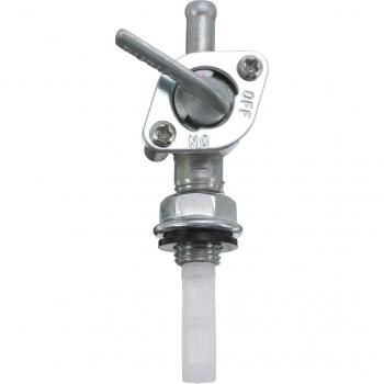 Vanne de réservoir de carburant en métal argenté pour motocyclettes 49cc-80cc