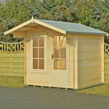 Shire Crinan Wooden Log Cabin 9ft x 9ft