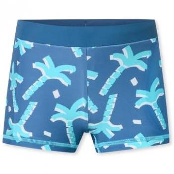 Schiesser Kinder Badehose Palmen Aqua 104