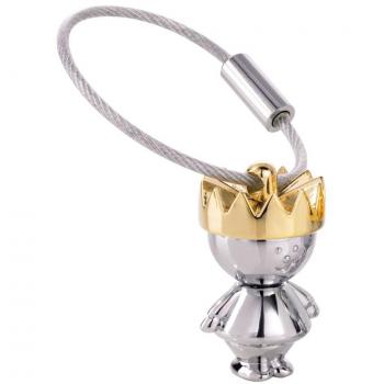 TROIKA Keychain Little King with Golden Crown