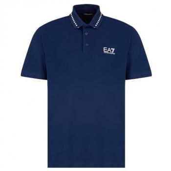 Tennis Club Polo Azul para Hombre – Emporio Armani 7M000184 AF13511