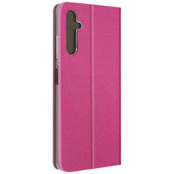 Funda de Tela Rosa “Sensitive” con Cinturón de Tarjeta y Accesorio de Video para Samsung Galaxy A05s
