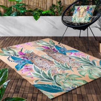 Kali Leopards Outdoor Indoor Rug 120cm x 170cm