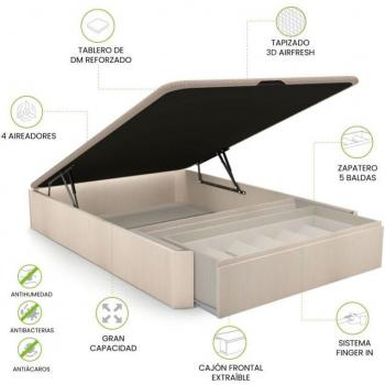 Canapé 3D Premium DUEHOME 135x190