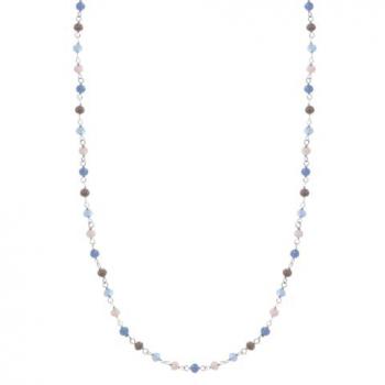 Collar de Plata Trendy Lotus LP3765-1/1 para Mujer con Acabado Brillo y Bead