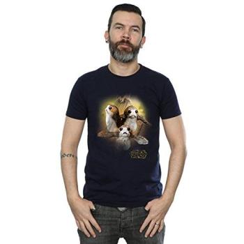 Galactic Porg Navy Blended Cotton Top