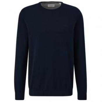 S.Oliver RED LABEL Strickpullover mit Label-Stitching, Größe XL