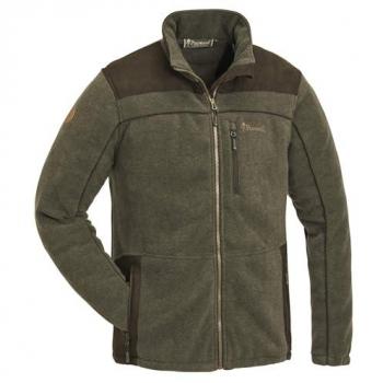 Mikina PINEWOOD Prestwick Fleece 5067 S olivová/hnědá