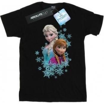 Maglietta Boyfriend Disney Frozen Sisters
