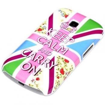Siente la Paz – Carcasa multicolor “Keep Calm” para Samsung Galaxy S
