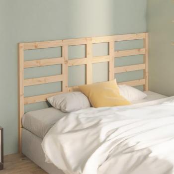 Pine Bed Headboard 141x4x104 cm vidaXL