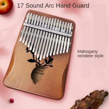 Instrument de musique à percussion en bois, 17 touches