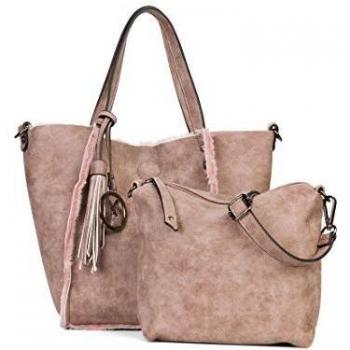 Nessy Shopping‑Tasche Suri Frey – Rosa – Einheitsgröße