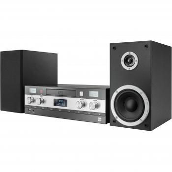Sistema DUAL DAB-MS 130 CD Argento Nero