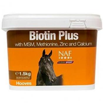 Premium Equine Biotin Plus with MSM & Trace Minerals – 1.5 kg