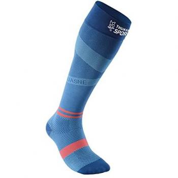 Meias Thuasne Up Activ Femininas para Corrida Azul